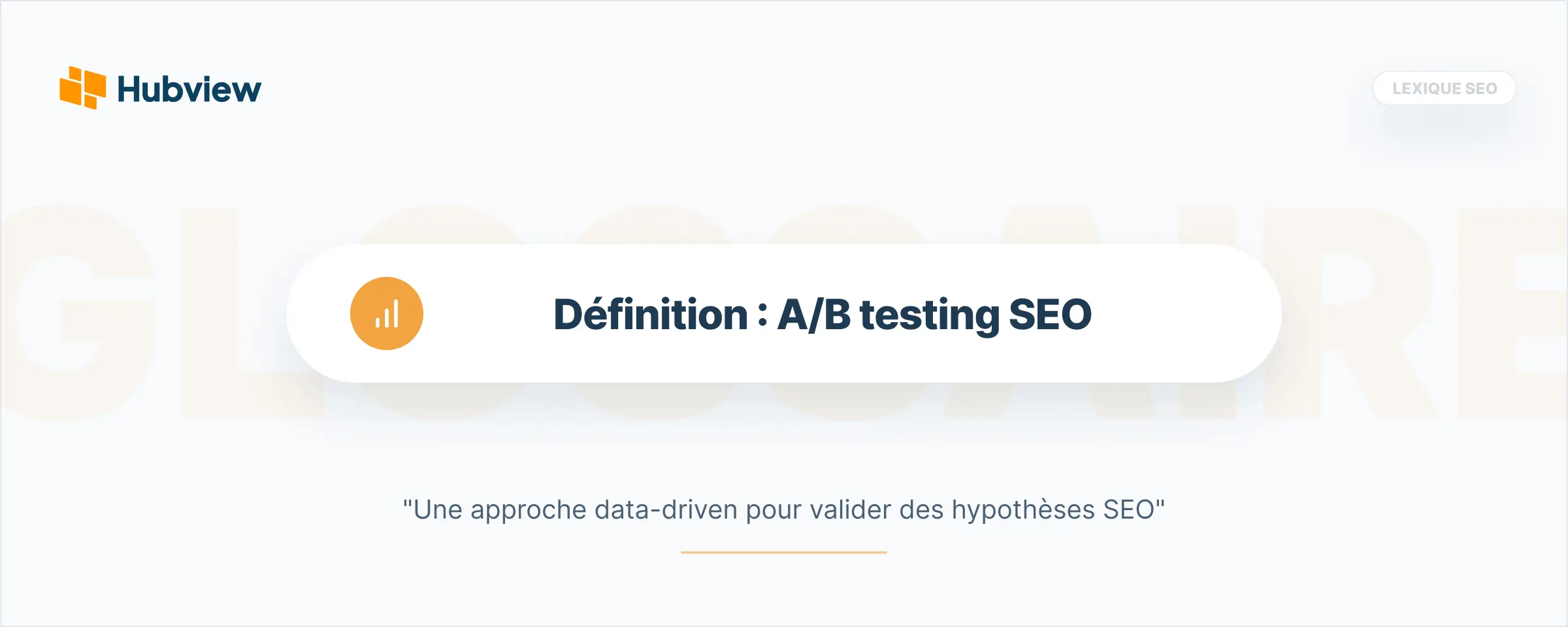 A/B testing SEO