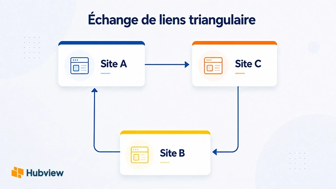 echange de liens triangulaires seo